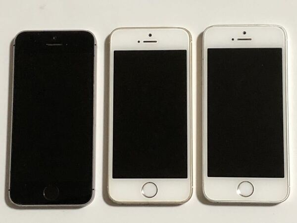 SIMフリー iPhone SE 64GB ×3台 第一世代 iPhoneSE アイフォン Apple アップル スマートフォン スマホ 送料無料