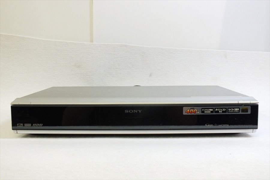 Amazon | SONY スゴ録 地上/BS/110度CSデジタルハイビジョンチューナー搭載HDD&DVDレコーダー400GB RDZ-D800 |  DVDレコーダー 通販