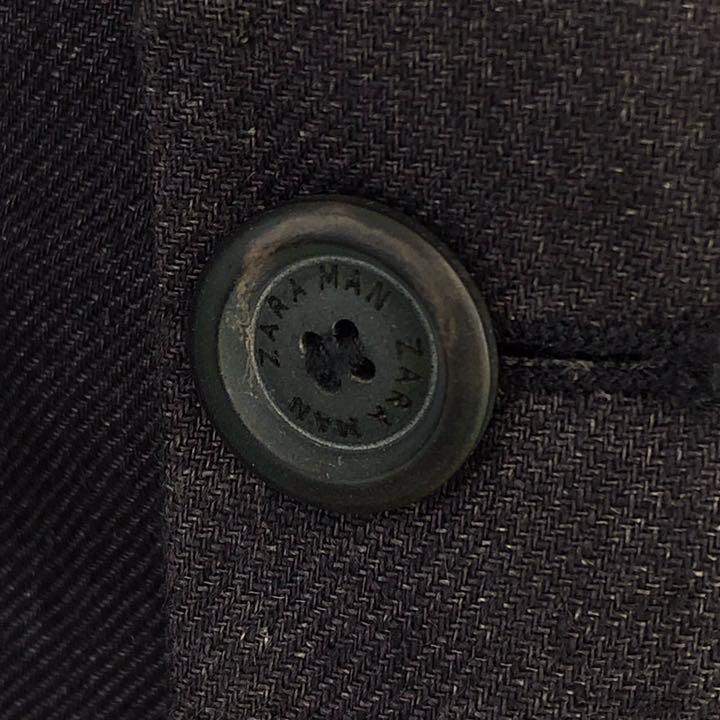 【極美品】ZARA MAN ザラメン テーラードジャケット 高級スーツ ブラック 【極美品】ZARA MAN ザラメン テーラードジャケット 高級スーツ ブラック