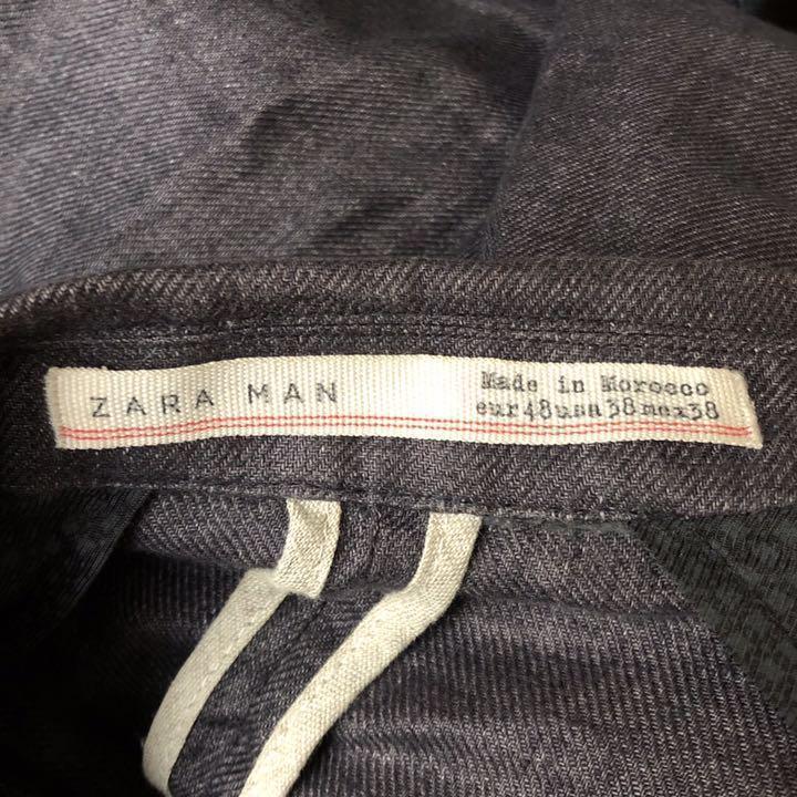 【極美品】ZARA MAN ザラメン テーラードジャケット 高級スーツ ブラック 【極美品】ZARA MAN ザラメン テーラードジャケット 高級スーツ ブラック