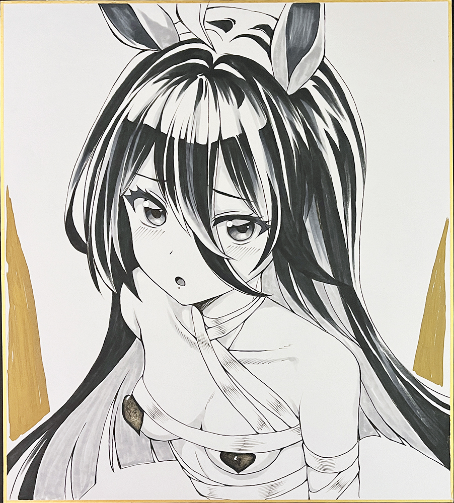 Yahoo!オークション -「ウマ娘 色紙」(手描きイラスト) の落札 Yahoo!オークション -「ウマ娘 色紙」(手描きイラスト) の落札