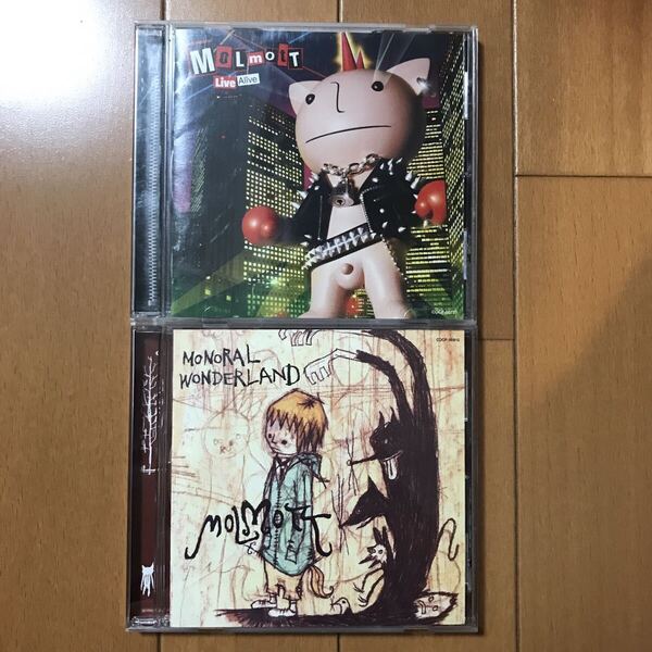 【送料無料・即決】MOLMOTT CD MONORAL WONDERLAND、Live Alive、THERMOSTA、THE STAR CLUB、GELUGUGU、SHOLDER HOPPER、横綱ICHIBAN