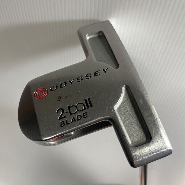 希少 ODYSSEY WHITE HOT 2-BALL BLADE 33インチ オデッセイ ホワイトホット 2ボール 2BALL ブレード 番3774