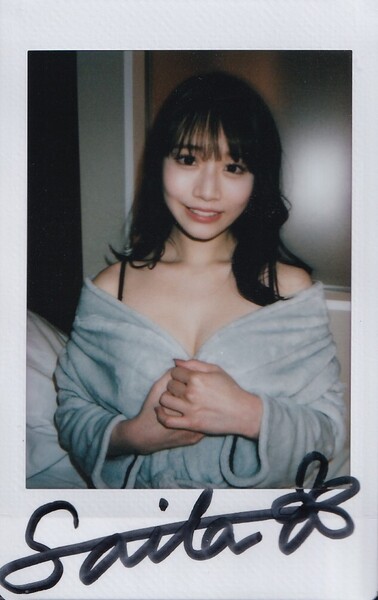 河北彩伽(河北彩花) うたかたの花 直筆サイン入りチェキ A