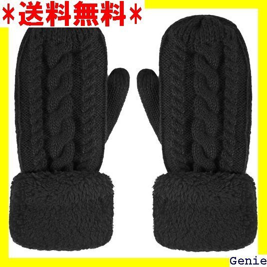 ニット手袋 ミトン グローブ レディースてぶくろ メン 出かけ 雪遊び スキー クリスマス プレゼント 男女兼用 60