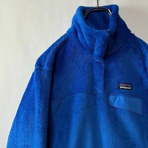 メキシコ製 パタゴニア リツールプルオーバージャケット スナップT 古着 ブルー 古着 Sサイズ