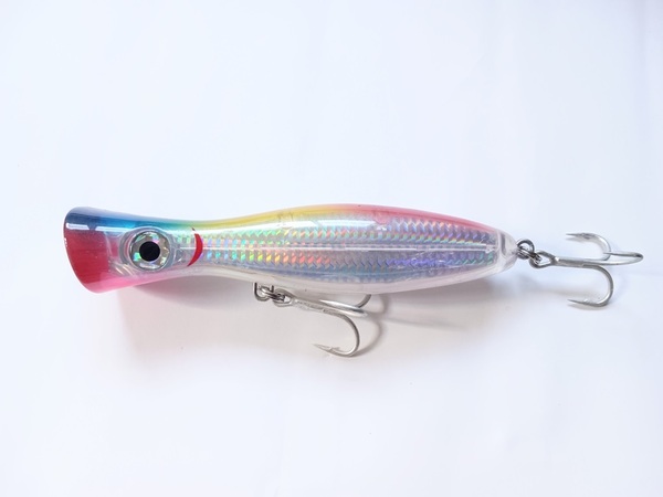 ソルト用 ポッパー 160mm 80g レインボーバック ブリ 青物 カンパチ ヒラマサ サワラ サゴシ ワラサ バラクーダ メッキ トップウォーター