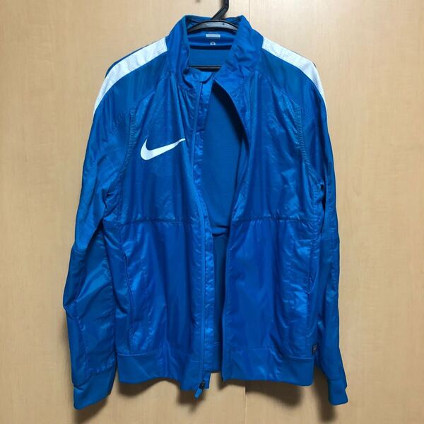 新品 NIKE ナイロンジャケット M 水色 ナイキ