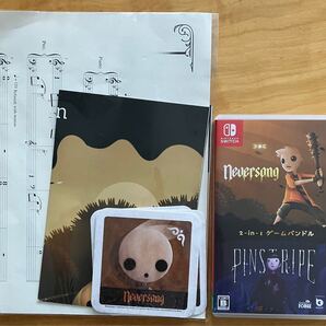 Nintendo Switch スイッチ ネバーソング&ピンストライプ 予約特典 非売品