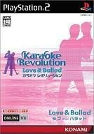 中古PS2ソフト Karaoke Revolution Love&ballad