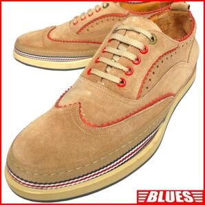 即決★ANGEL IN FANTAES★28.5cm位 レザースニーカー エンジェルインファンテス メンズ 茶 本革 ウォーキングシューズ 皮 スニーカー 革靴