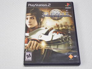 PS2★GENJI DAWN OF THE SAMURAI 海外版 北米版★箱付・説明書付・ソフト付