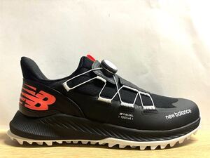 не использовался 29cm 2E New balance туфли для гольфа UGS1001B черный FuelCell 1001 v4 SL BOA new balance