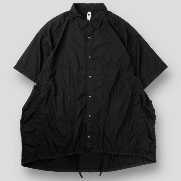 美品 ISSUETHINGS / イシューシングス 24SS Type54 (Dyed) / 製品染め ショートスリーブシャツ 24a/54-c-11-bk-03 3 SSM4263 ブラック 半袖