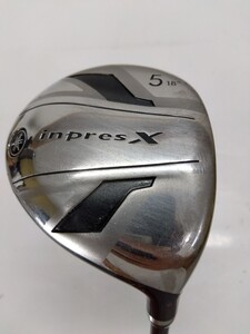 YAMAHA inpresX FW 5W 18 раз flex:S мужской правый TourAD MX-613F GRAPHITE DESIGN Yamaha Impress Fairway Wood