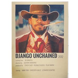 K572A3 ジャンゴ 繋がれざる者 映画 ポスター タランティーノ クラフト