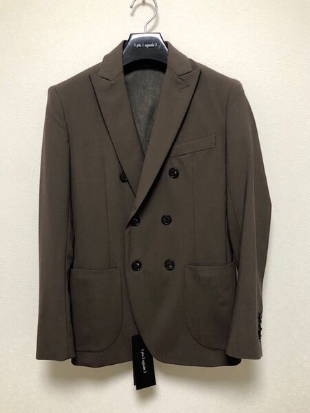 新品即決★1PIU1UGUALE3定価9.9万円21AWコンフィWジャケットBROWN