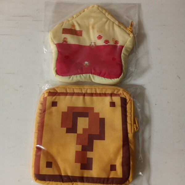 一番くじ スーパーマリオブラザーズ 35th anniversary コレクション G賞 アイテムポーチ 全2種セット