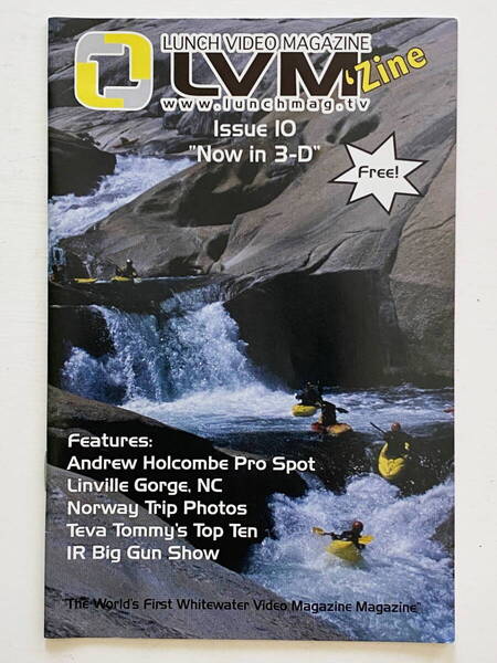 ホワイトウォーター カヤック ビデオ LVM 3D Kayak DVD @Liquidlogic Jackson Wave Sport FLUID モンベル カヌー プレイボーティング