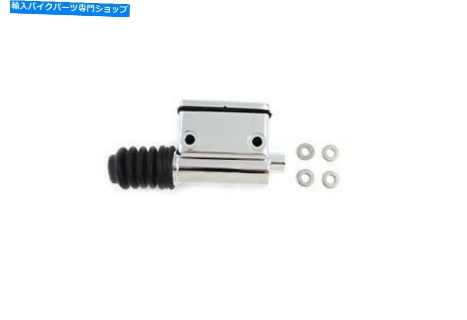 クロームリアマスターシリンダーは5/8 ボアです。フィット:XL 1982-1986Chrome rear master cylinder is 5/8 bore. Fits: XL 1982-1986