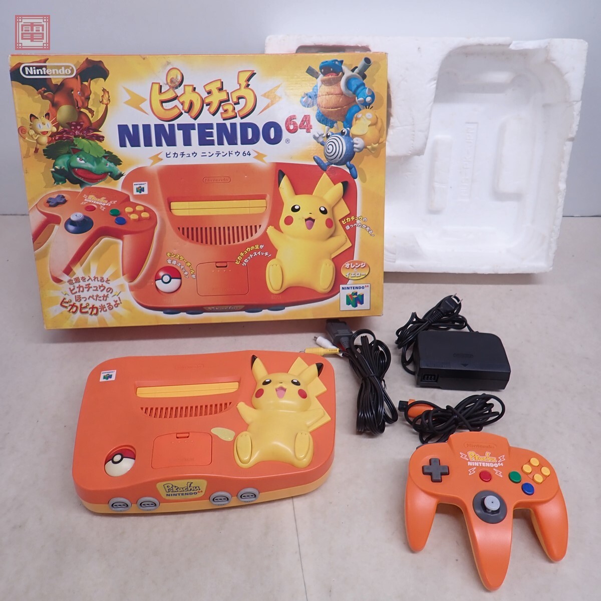 Yahoo!オークション -「ピカチュウ nintendo64本体 オレンジ」の Yahoo!オークション -「ピカチュウ nintendo64本体 オレンジ」の