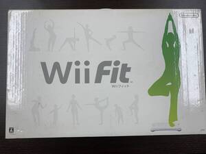 #2493 【使用品】任天堂 Wii Fit フィット バランス ボード RVL-021 ゲーム機 アクセサリー 箱付き フィットネス 【不動/現状お渡し】