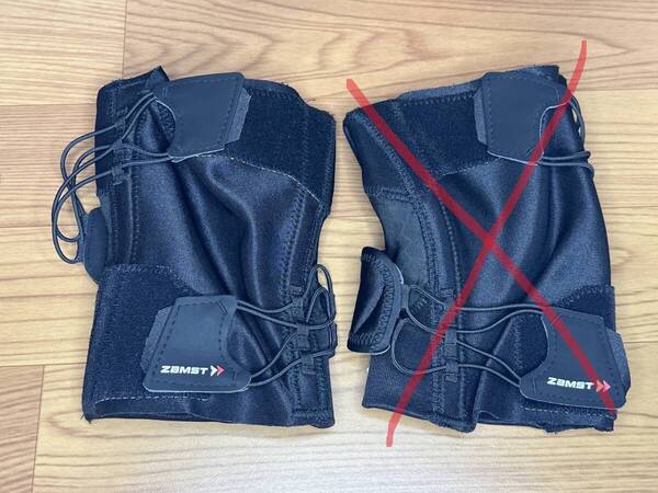 ZAMST ザムスト膝用サポーター ランニングRK-1 PLUS 右用 Lサイズ