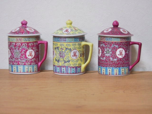 Yahoo!オークション -「中国景徳鎮 茶器」(色絵磁器) (骨董