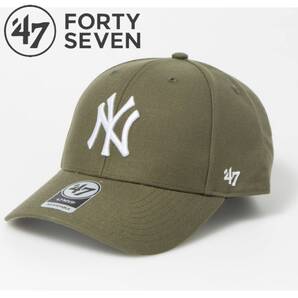 47BRAND キャップ 帽子 フォーティーセブン ブランド ヤンキース サンダルウッド MLB オールシーズン ユニセックス 47BRAND MVP 新品