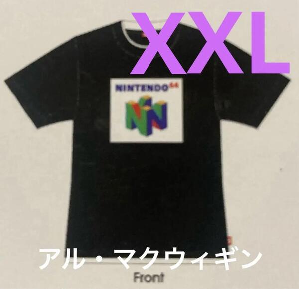 新品 ニンテンドーミュージアム 限定 グッズ XXLサイズ NINTENDO 64 Tシャツ nintendo museum/任天堂 京都 マリオ ファミコン