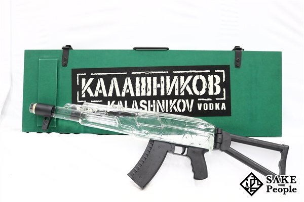 カラシニコフ ウォッカ 3ショットグラス付 - LADOGA JAPAN公式