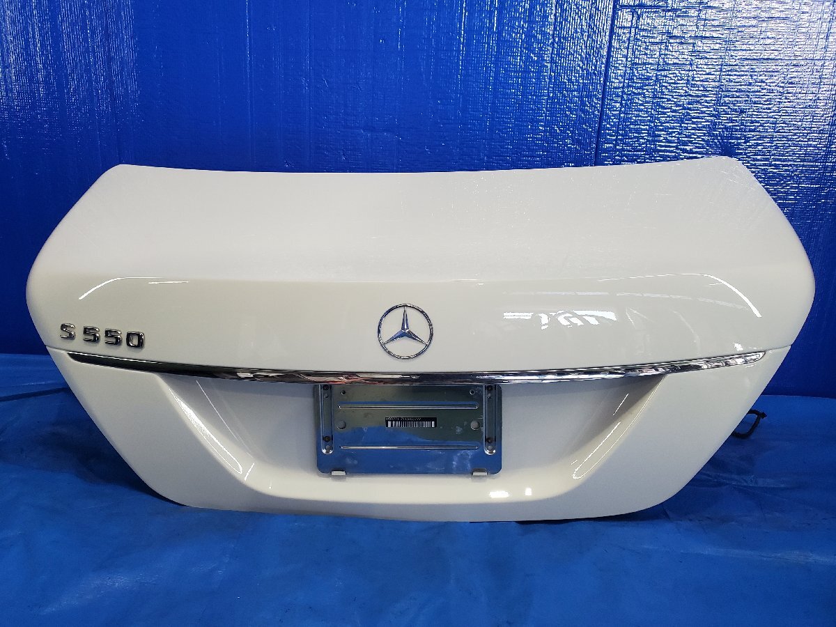 ● トランク カメラ付 ベンツ S550 ロング W221 前期 DBA-221171 2006y