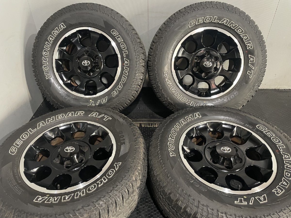 激安 中古 4本セット】 トヨタ FJクルーザー 純正 アルミ