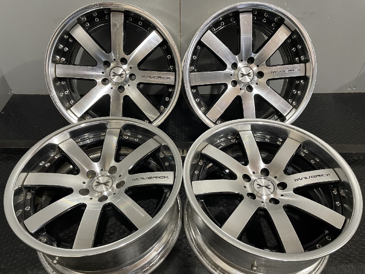 中古アルミ18X8.0PCD112ウェッズマーヴェリックベンツ、アウディ等