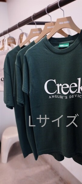 Creek quiet mountain Tシャツ Lサイズ グリーン 店舗購入