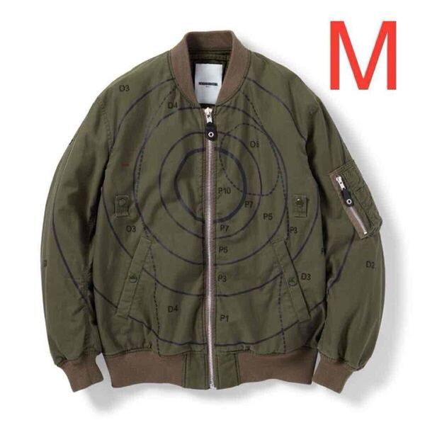 送料無料!Mサイズ!ネイバーフッド TGT-1 / C-JKT フライトジャケット MA-1 NEIGHBORHOOD 201AQNH-JKM02 OLIVE DRAB オリーブドラブ