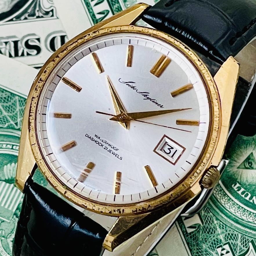 セイコー SEIKO スカイライナー 極希少SD文字盤 SD表記上