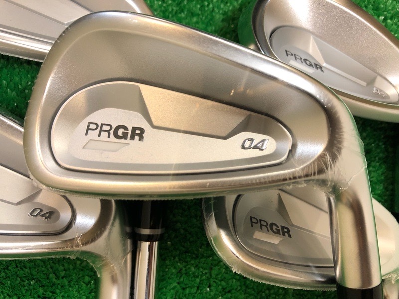 ★美品★プロギア PRGR04 (2024) アイアン 5本 スペックスチールIII Ver.2 M-40 (SR) *MP@1*N*333