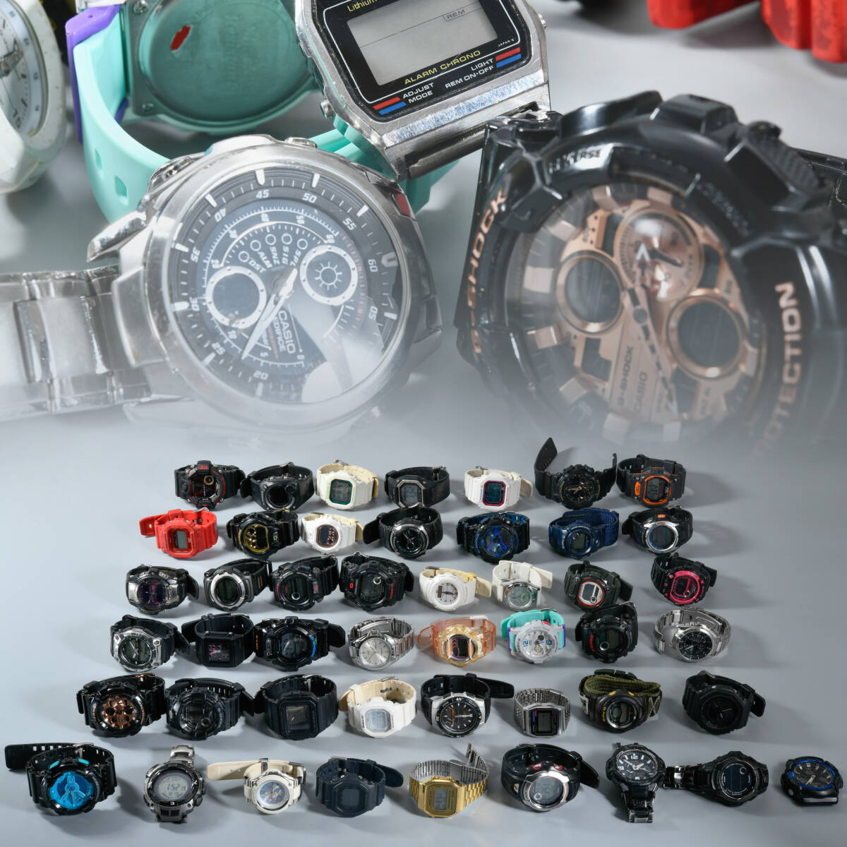 消費税無し Yahoo!オークション -「大量まとめ売り」(G-SHOCK) (カシオ)の落札相場・落札価格 時計
