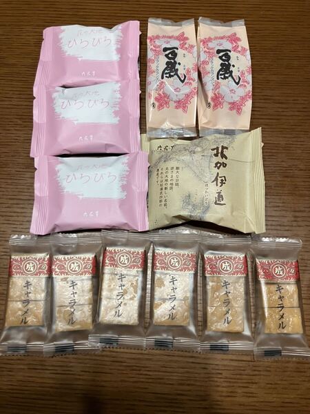 北海道銘菓 六花亭 お菓子詰め合わせ ひろびろ マルセイキャラメル 12点セット