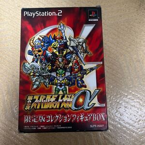 PS2 第2次スーパーロボット大戦α 限定版コレクションフィギュアBOX ゲーム欠品 フィギュアのみ バンダイ