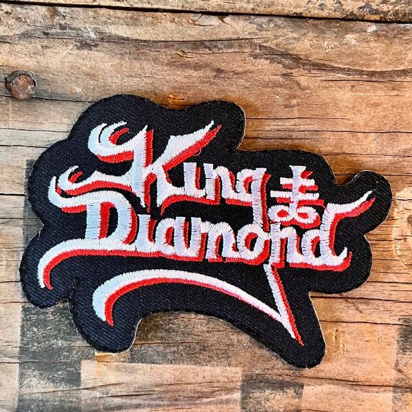 【USA vintage】King Diamond ワッペン キングダイアモンド ヘビメタ バンド デンマーク アメリカ ビンテージ