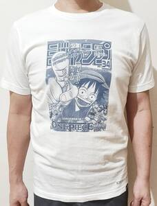 UNIQLO x Weekly Shonen Jump 50th Anniversary ONE PIECE UT T-shirt WHITE Small