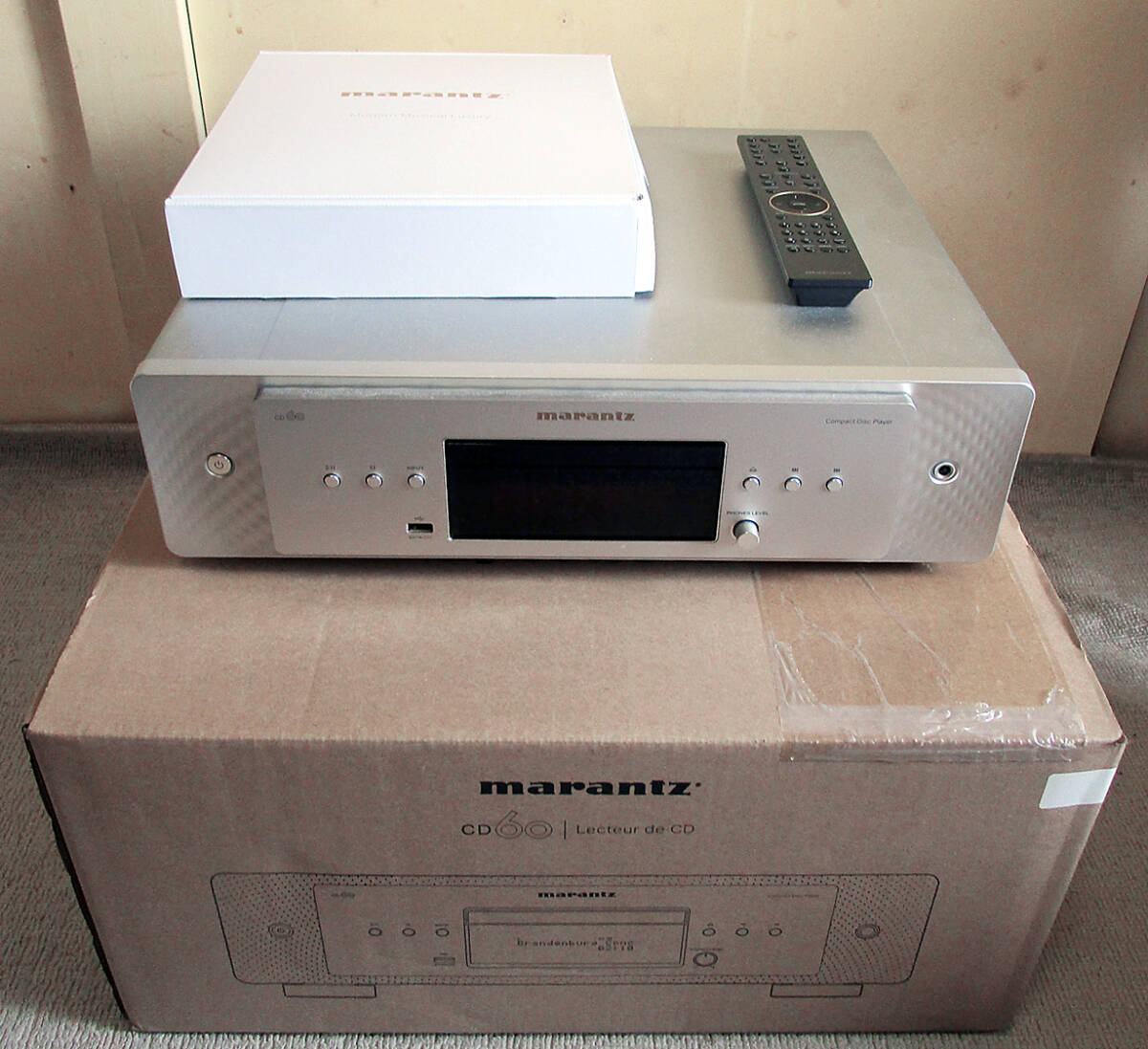 Yahoo!オークション -「marantz cd60」(CDデッキ) (オーディオ Yahoo!オークション -「marantz cd60」(CDデッキ) (オーディオ