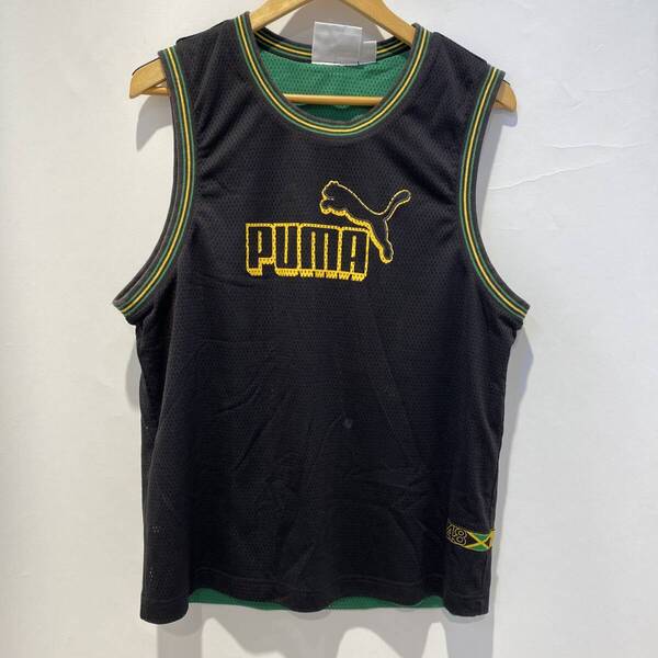 PUMA プーマ JAMAICA ジャマイカ メッシュタンクトップ リバーシブル M 10118403