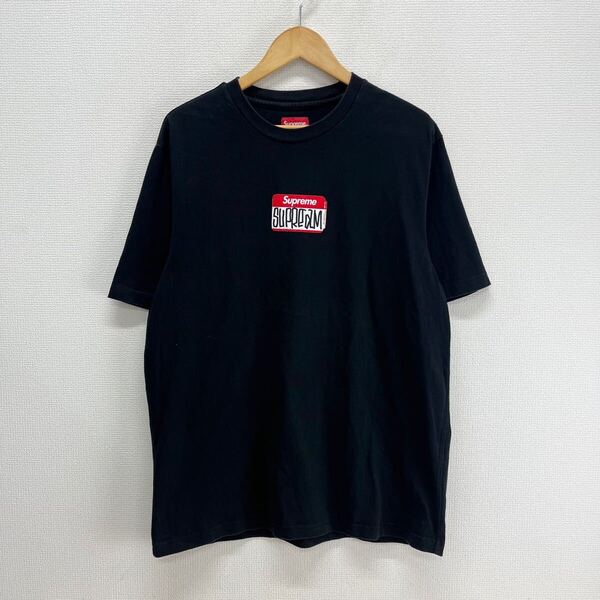 Supreme シュプリーム 21AW GONZ NAMETAG S/S TOP ゴンズ ネームタグ 半袖Tシャツ ロゴ プリント M 10120484
