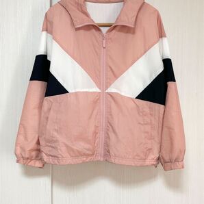GU カラーブロックパーカ