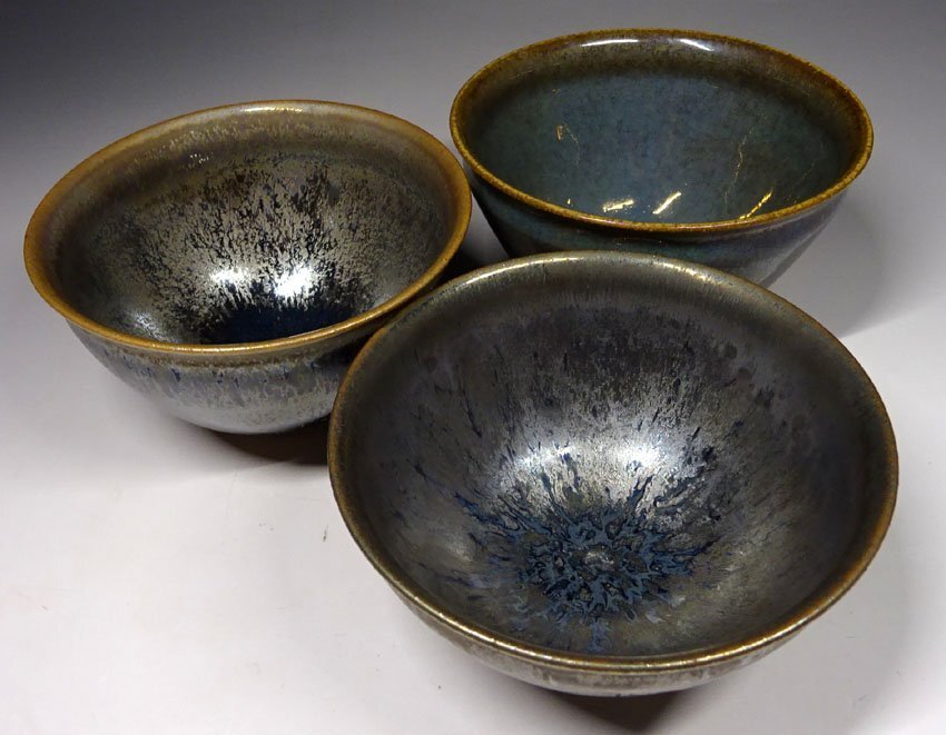 瀬戸毅己 「 曜変盃 」 曜変天目 酒器 ぐい吞 - レトロ ＆アート