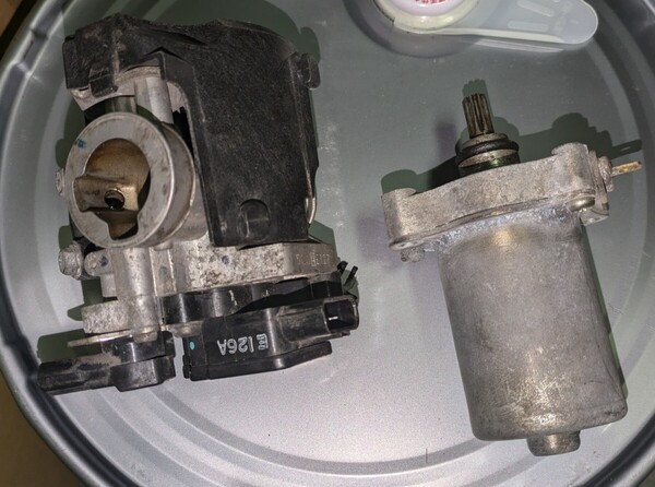ホンダ.スーパーカブ50プロ(カブプロ)AA04.インジェクション.スロットルボディ.セルモーター.スターターモーター.スターティングモーター