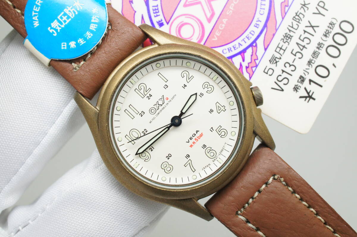 稼働品です☺︎CITIZEN OXY VEGA SPORTS/シチズンオキシーベガ